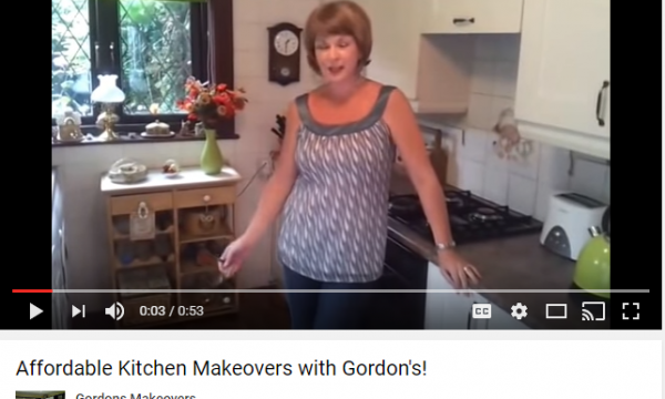 YOUTUBE VIDEO: Affordable Kitchen Makeovers with Gordon’s!